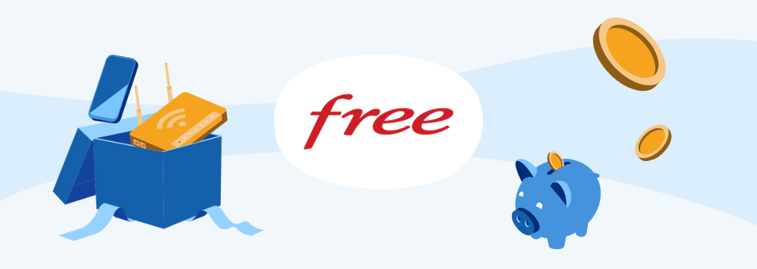offre box fibre mobile free